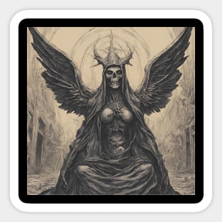 Angel of death Sticker
